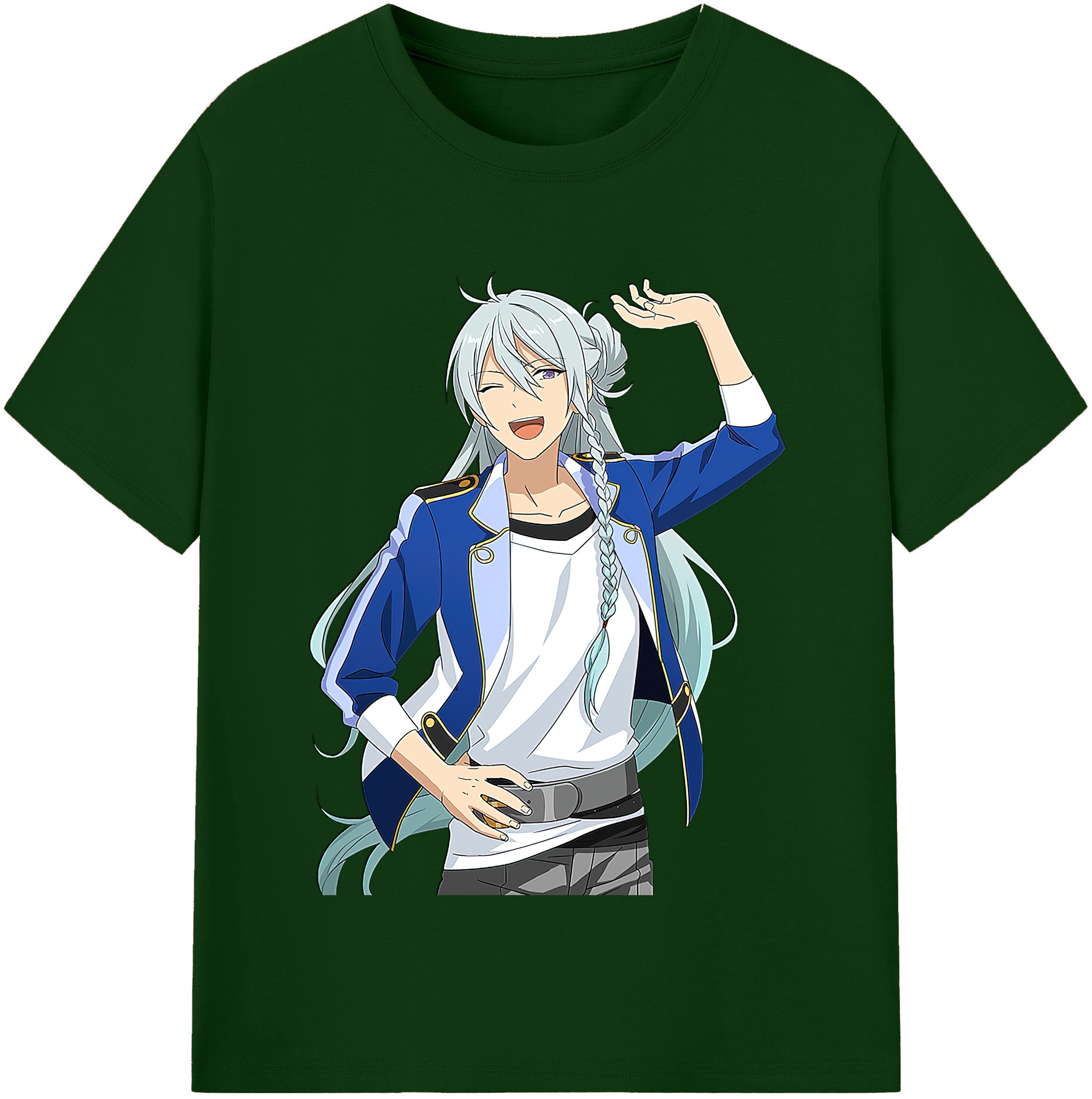 （画像用） あんさんぶるスターズ! Ensemble Stars 綿100％半袖Tシャツ（フロントプリント）